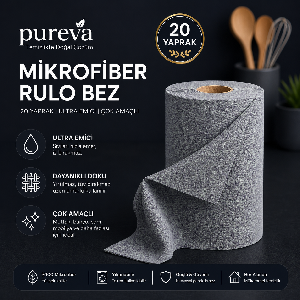 Steamora Mikrofiber Rulo